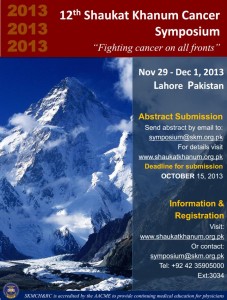 12th Shaukat Khanum Cancer Symposium