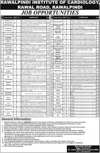 Chief CT Technician Jobs at Rawalpindi Institute of Cardiology