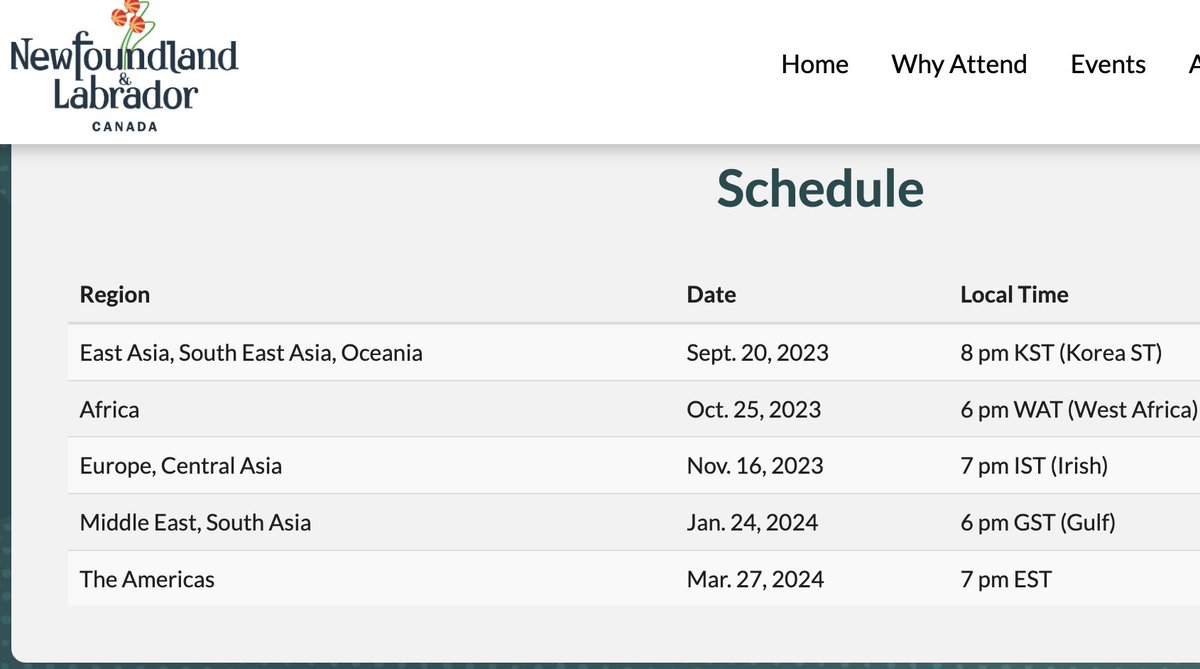 Virtual Immigration Fair Africa Newfoundland and Labrador 2023-2024 2 virtual immigration fair schedule